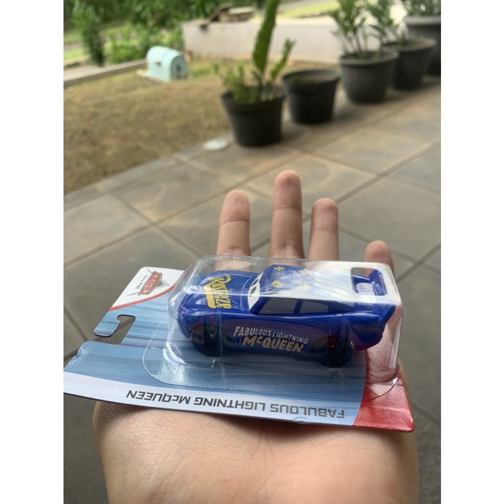 Jual DISNEY PIXAR CARS FABULOUS LIGHTNING McQUEEN BIRU RUSTEZE DIECAST ...