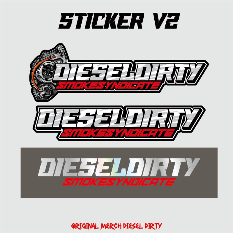 Jual STICKER DIESEL DIRTY V2 | Shopee Indonesia