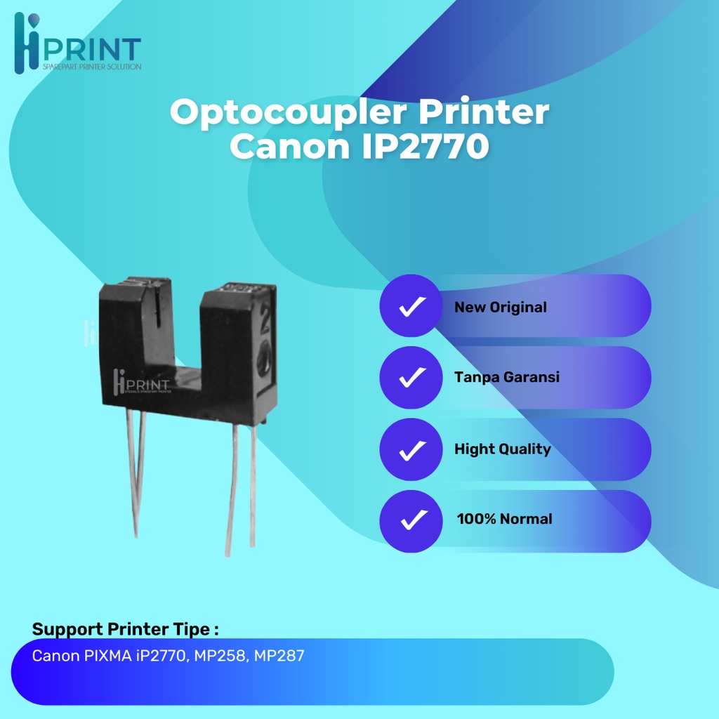 Jual Part Optocoupler Sensor ASF Canon IP2770 MP258 MP287, Optocoupler ...