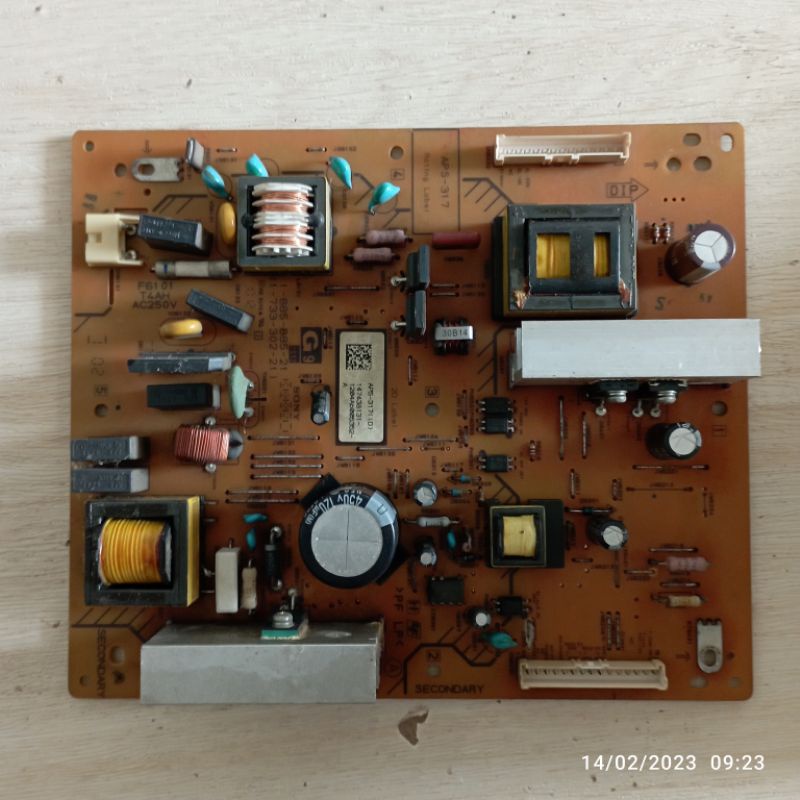 Jual motherboard module psu power supply mesin tv sony klv-32bx35a ...