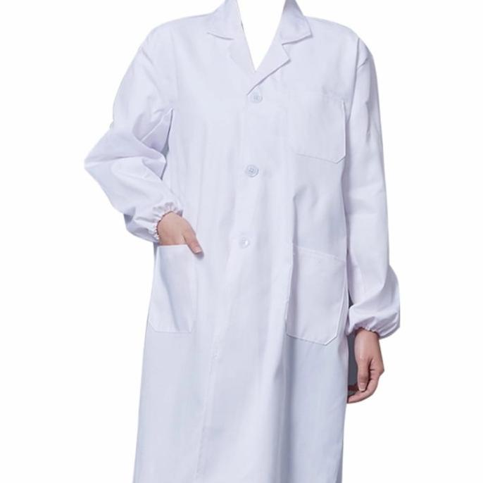 Jual Jas Lab Lengan Panjang Karet / Jas Laboratorium /Jas Praktek ...