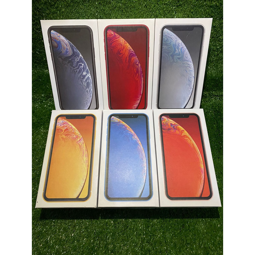 Jual DUS KOTAK FULLSET UNTUK IP XR ALL COLORS | Shopee Indonesia