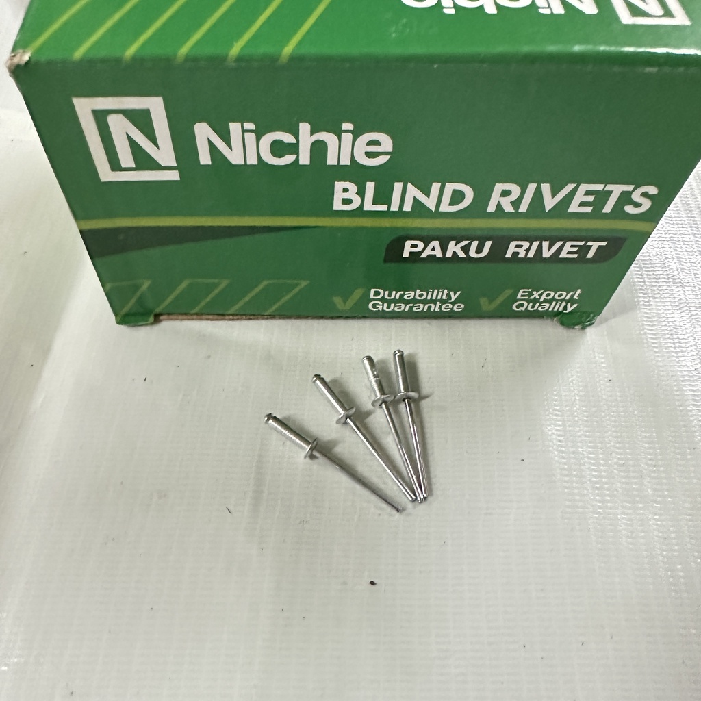 Jual Paku Rivet 440 (3,2x11) Isi 1000 PCS | Shopee Indonesia