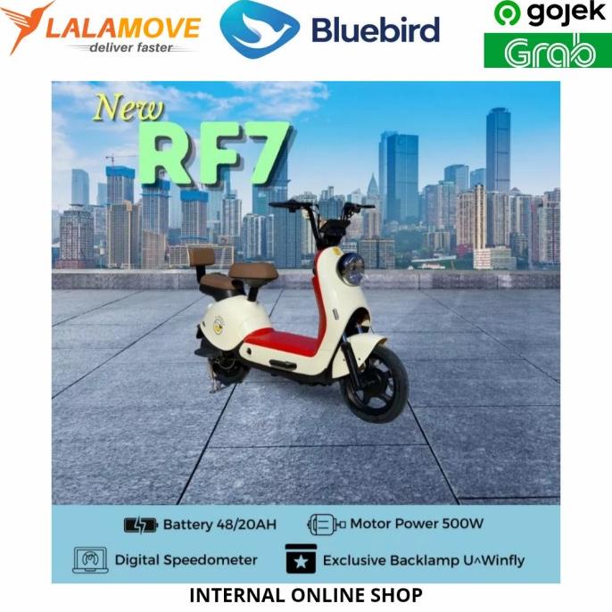 Jual Sepeda Listrik Uwinfly Redfish Rf7 Garansi Resmi | Shopee Indonesia