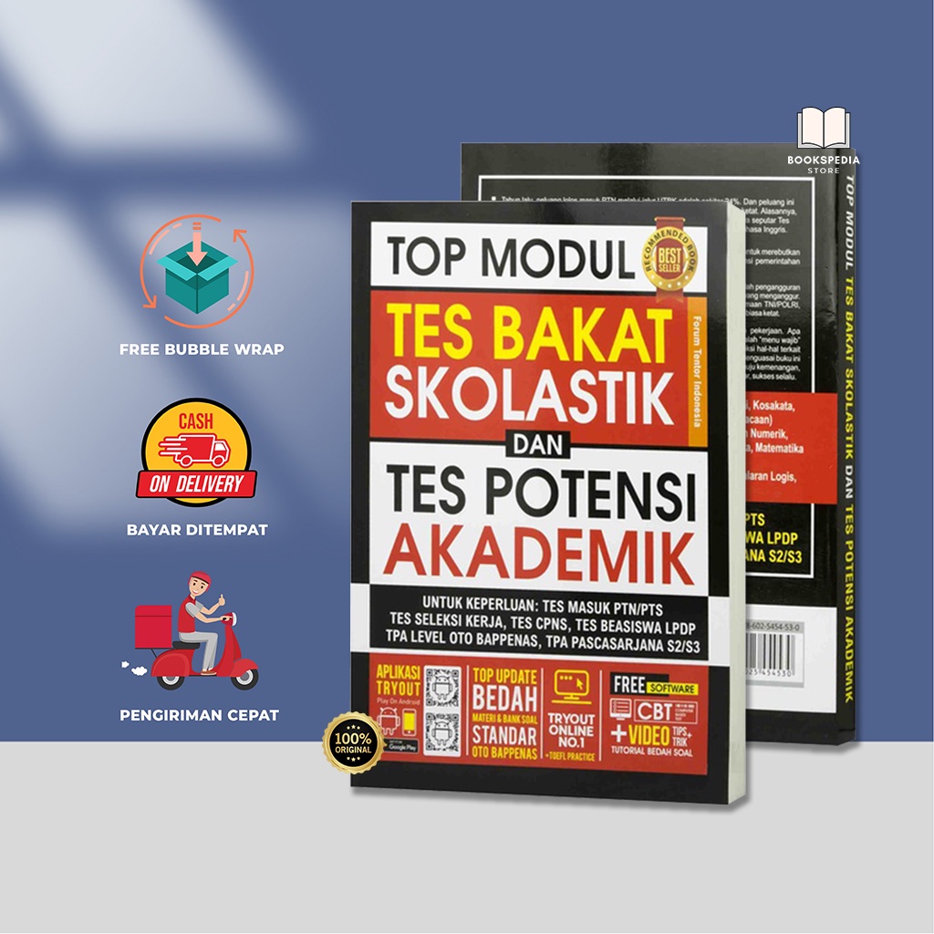 Jual Buku SNBT 2023 The King : Top Modul Tes Bakat Skolastik Dan ...