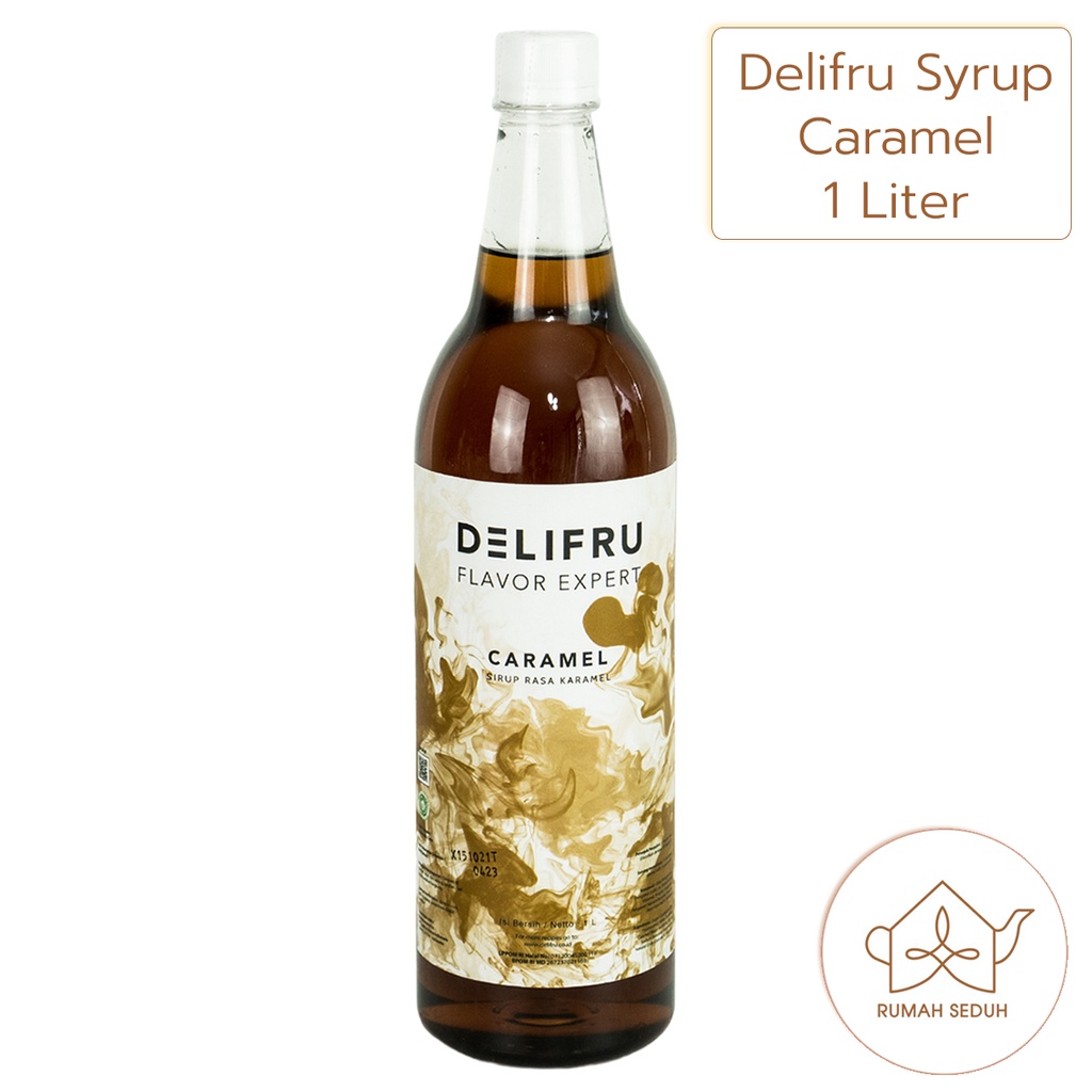 Jual Delifru Caramel Syrup 1l Sirup Karamel Premium 1000ml Shopee