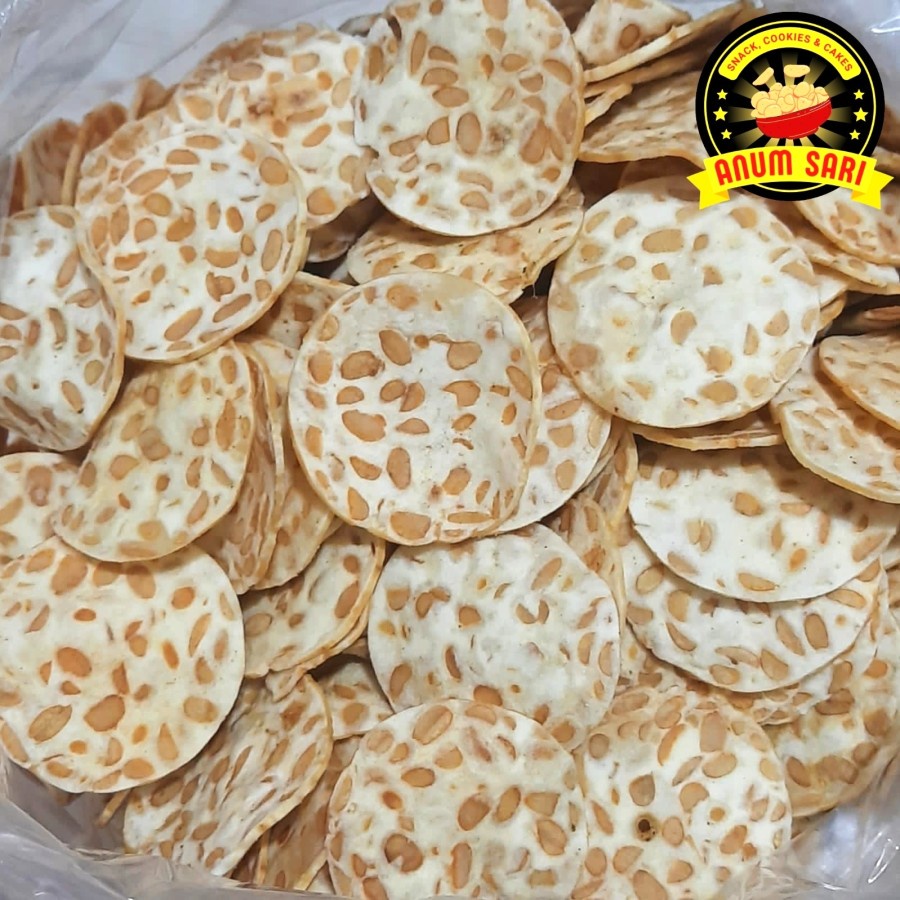Jual Keripik Tempe Oven Mini Gurih Renyah 250 Gram - Anum Sari | Shopee ...