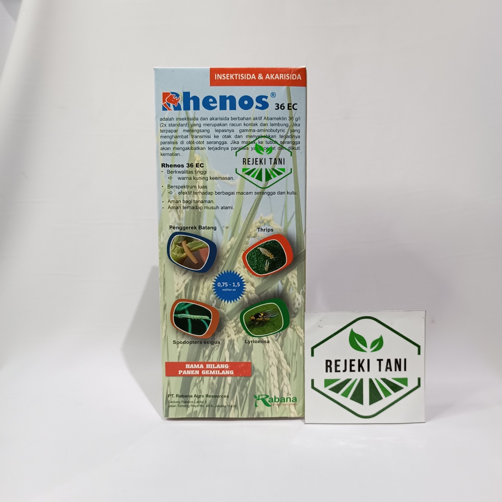 Jual Insektisida RHENOS 36 EC Akarisida Racun Kontak dan Lambung ...