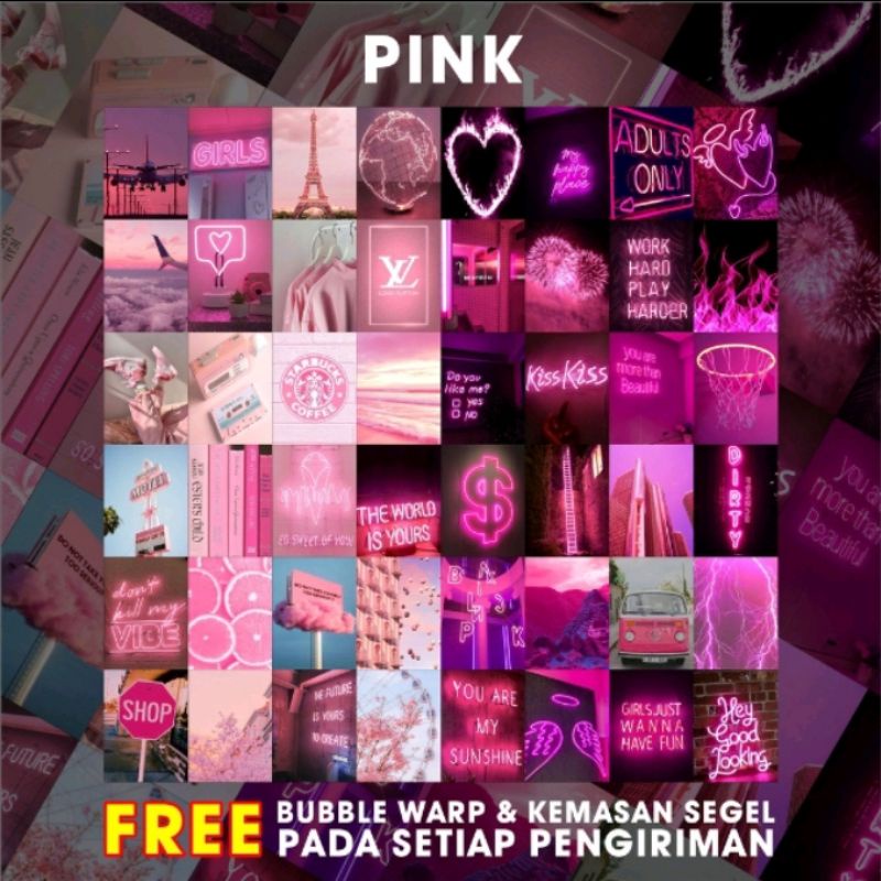 Jual Poster Dinding Aesthetic Isi 48 Lembar | Poster Aesthetic | Poster