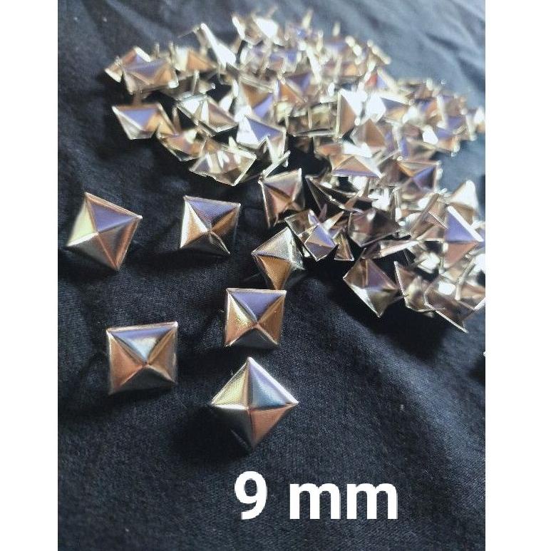 Jual 【murah】 SPIKE PIRAMID 144 PCS //SPIKE PUNK PIRAMID 9mm DAN 12mm ...