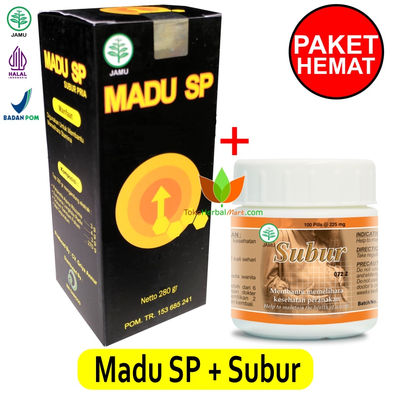 Jual PAKET PROMIL SUAMI ISTRI ALAMI LENGKAP : MADU SP SUBUR PRIA ...