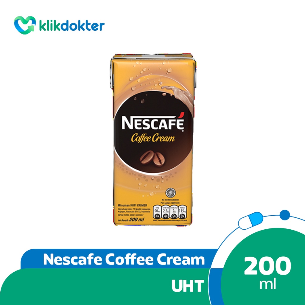 Jual Nescafe Coffee Cream Uht 180ml Shopee Indonesia