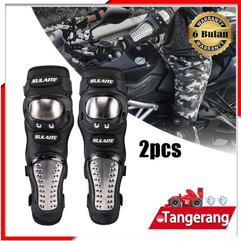 Jual Pelindung Lutut Sepeda Motor Knee Protector Biker Deker Motor ...