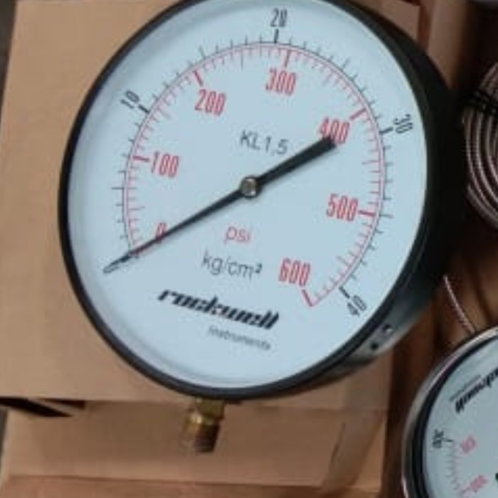Jual manometer rockwell 10 inchi steel Shopee Indonesia