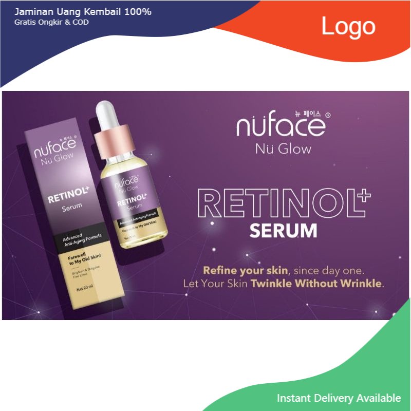 Jual NUFACE NU GLOW SERUM RETINOL 20ML | Shopee Indonesia