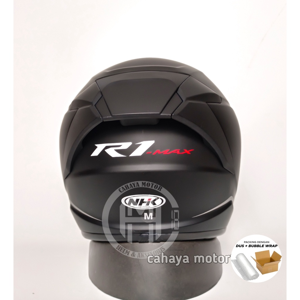 Jual HELM NHK R1 MAX SOLID series|HALF FACE | Shopee Indonesia