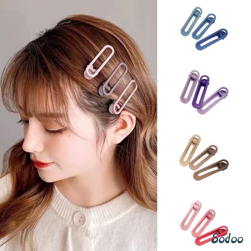 Jual 3ps Jepit Rambut Berwarna ditarik Untuk Wanita Hair Accessory - SO ...