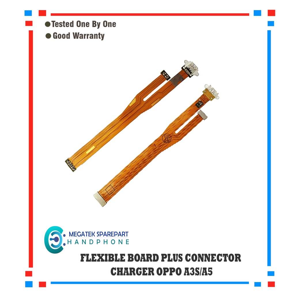 Jual FLEXIBLE BOARD PLUS CONNECTOR CHARGE OPPO A3S A5 FLEX OPP