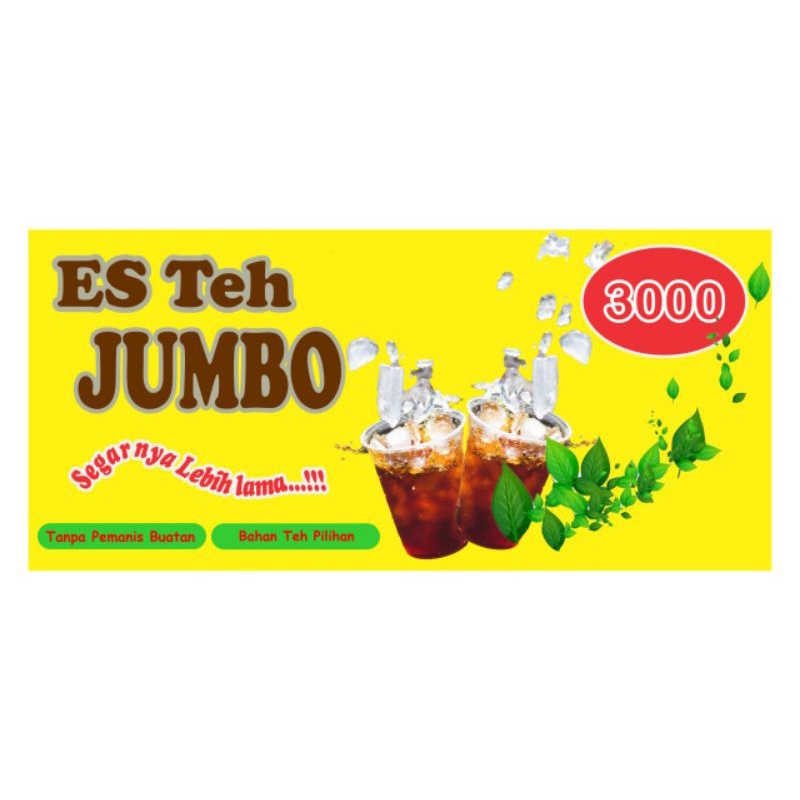 Jual Spanduk /mmt/banner Jajanan,toko,buket,warung sembako( free desain ...