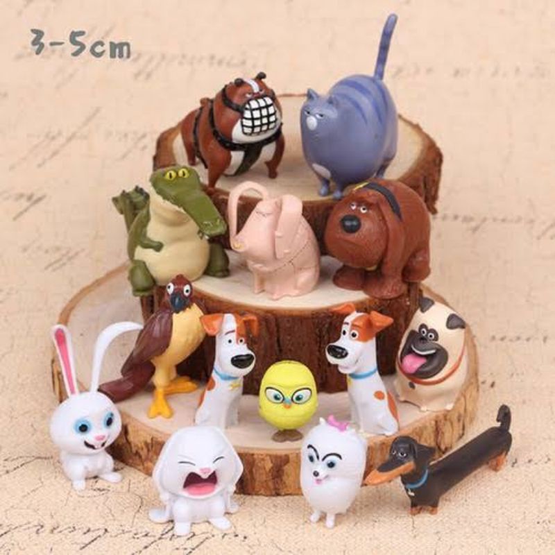 Jual The Secret Life Of Pets Max Snowball Duke loe Gidget Action Figure ...