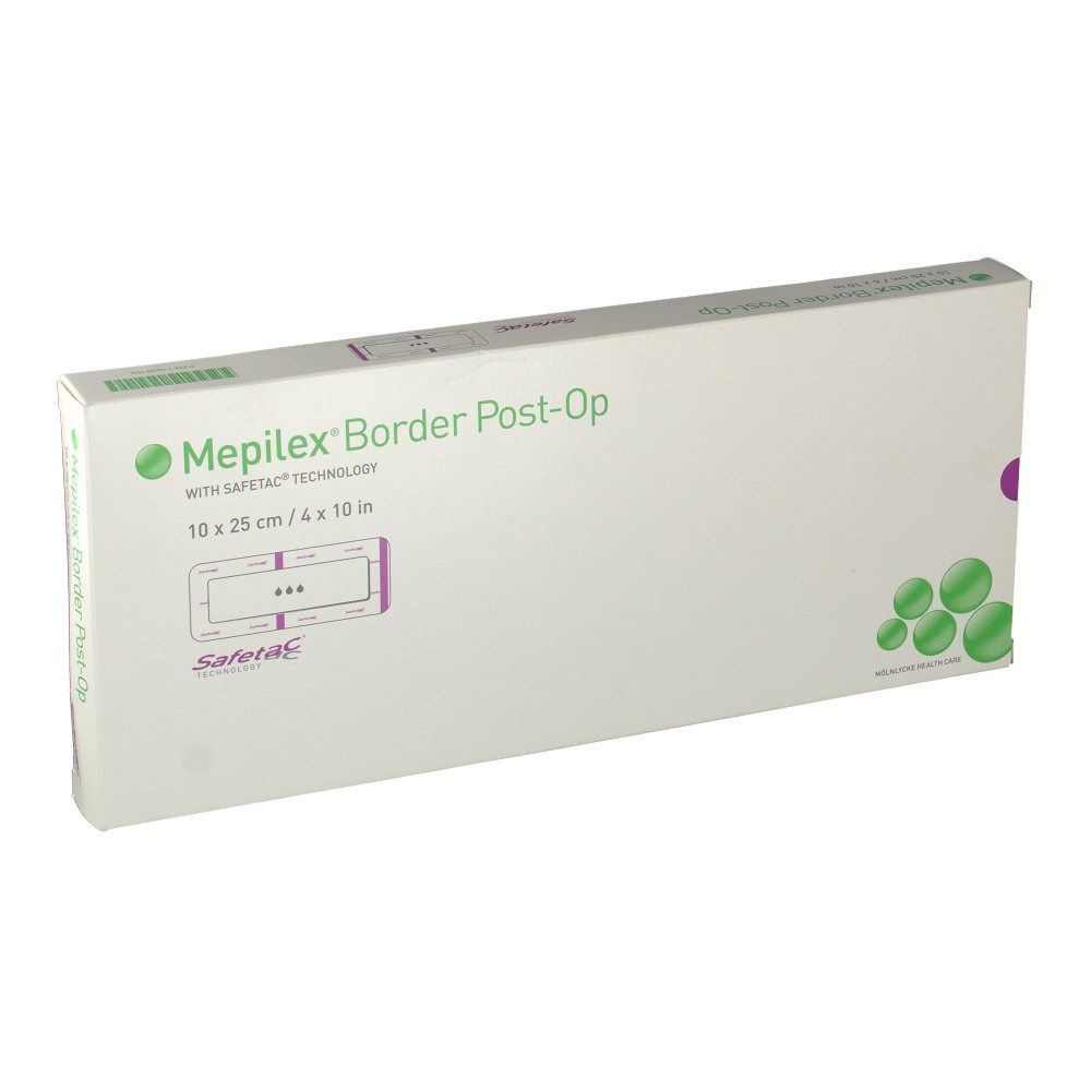 Jual Mepilex Border Post Op 10x25 cm | Shopee Indonesia