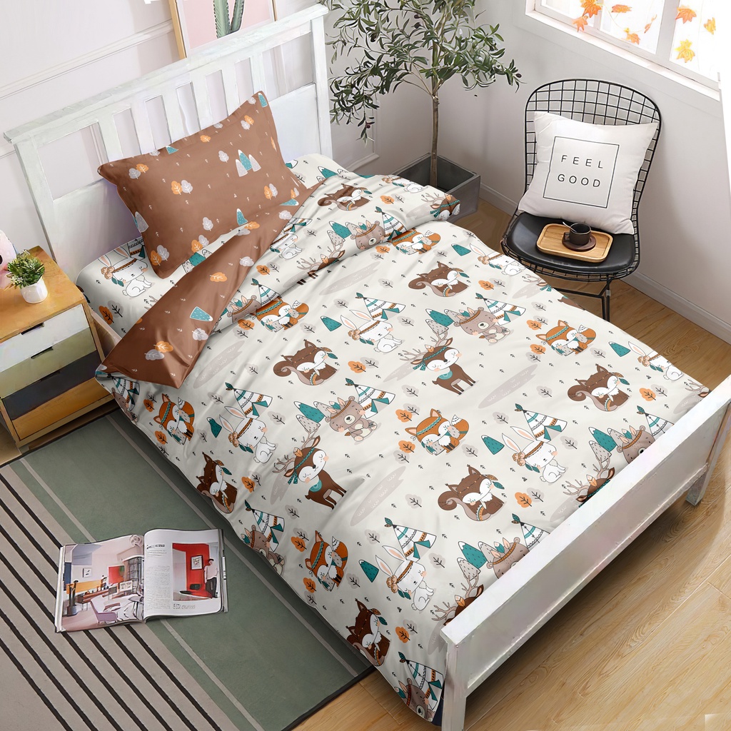 Jual Lady Rose Bed Cover Set Single 120x200 Tinggi 20 Median
