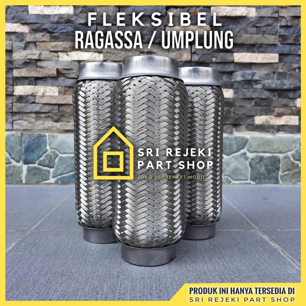 Jual Fleksibel Knalpot Ragassa / Umplung [ Bisa Bunyi Ngirr ] COD ...