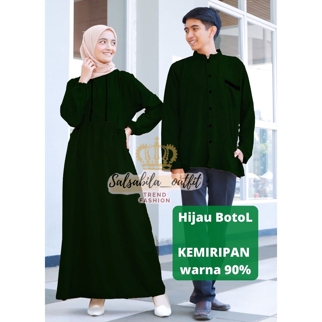 Jual Baju Kapel Muslim Murah Berkwalitas Pasangan Suami Istri 2023