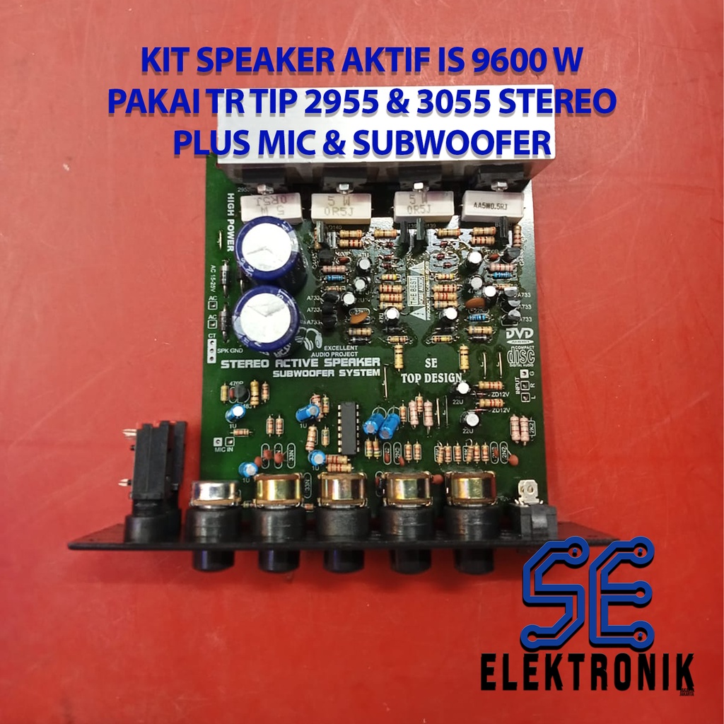 Jual Kit Aktif Speaker SX 9600 W Stereo ada Mic & Subwoofer | ISABELL ...
