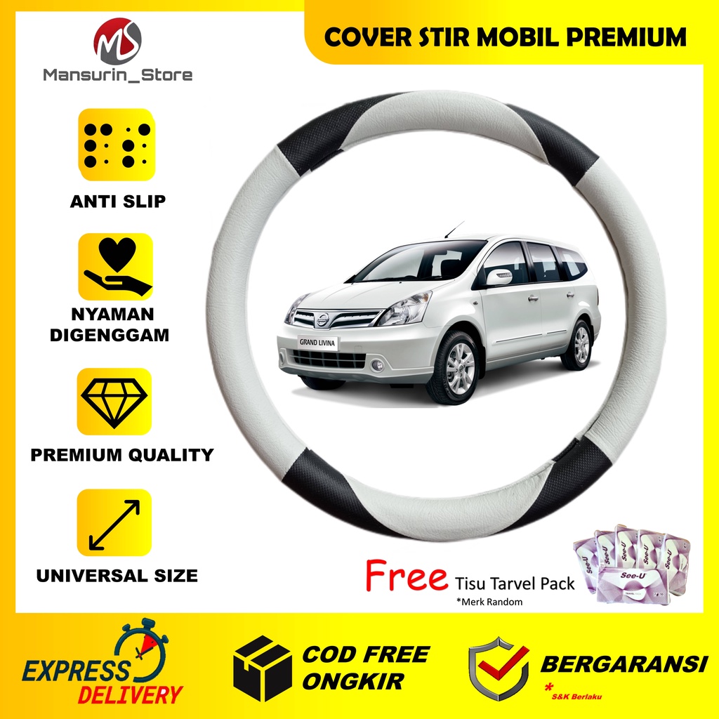 Jual Cover Stir Mobil Grand Livina Sarung Setir Nissan Grand Livina