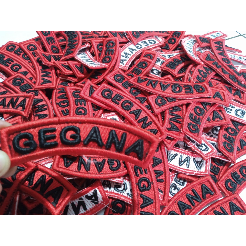 Jual BORDIR TULISAN GEGANA TIMBUL bisa cod | Shopee Indonesia