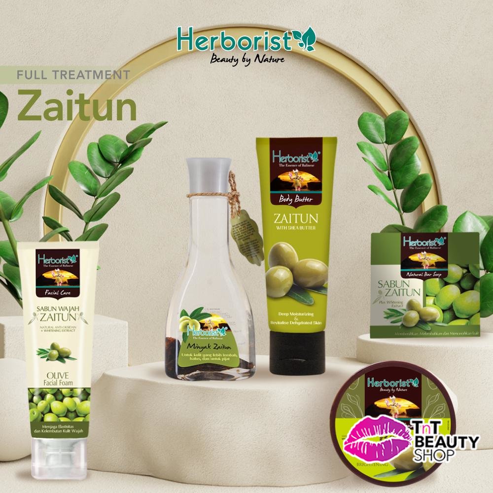 Jual Herborist Paket Zaitun Full Treatment Body Butter Zaitun Lulur Tradisional Bali Zaitun