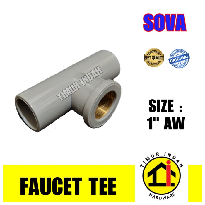 Jual Faucet Tee Drat Dalam Kuningan Sova Shopee Indonesia