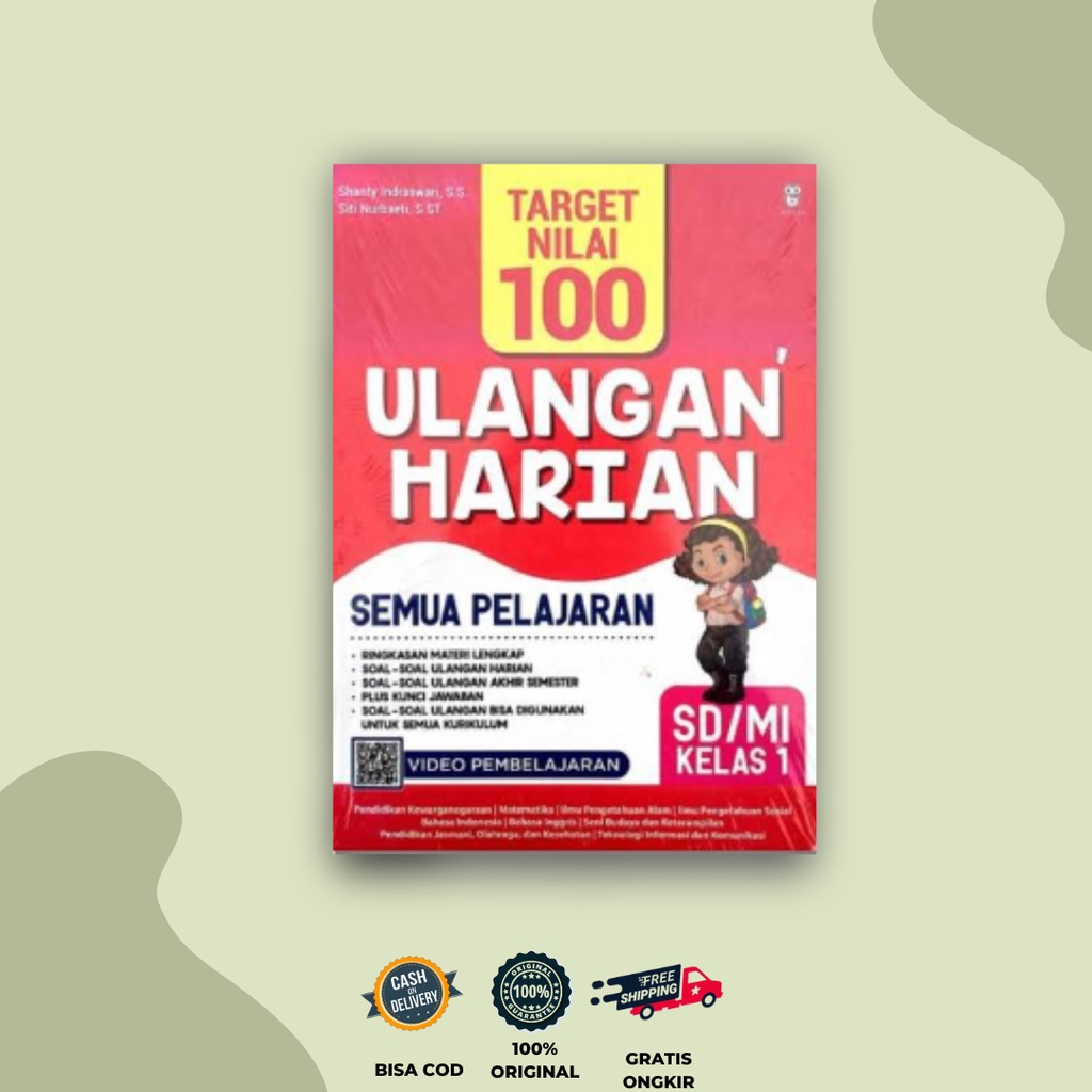 Jual Ag Buku Target Nilai 100 Ulangan Harian Semua Pelajaran Sd Mi