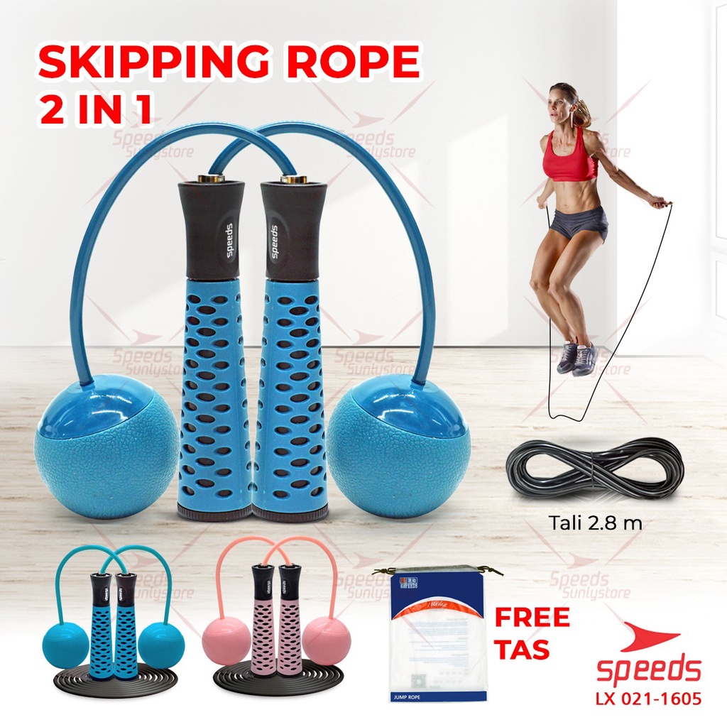 Jual SPEEDS SKIPPING LOMPAT TALI JUMP ROPE ORIGINAL BERKUALITAS ...