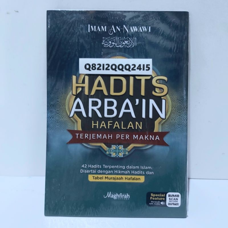 Jual Hadits Arbain Hafalan Terjemah Per Makna Maghfirah - Hadis Arbain ...