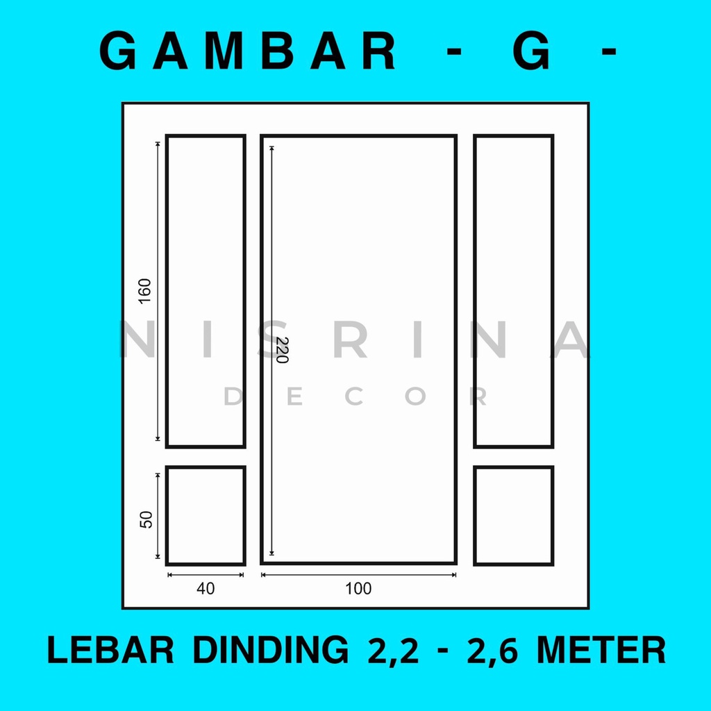 Jual Wall Moulding Premium Lebar Dinding Meter Shopee