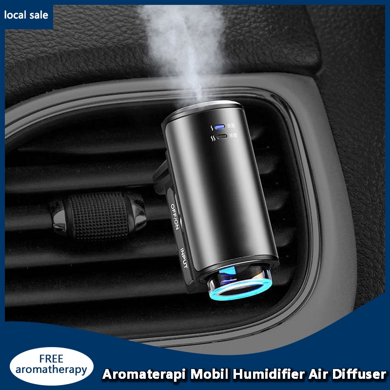 Jual Auto Electric Air Diffuser Aroma Car Air Vent Humidifier Mist ...