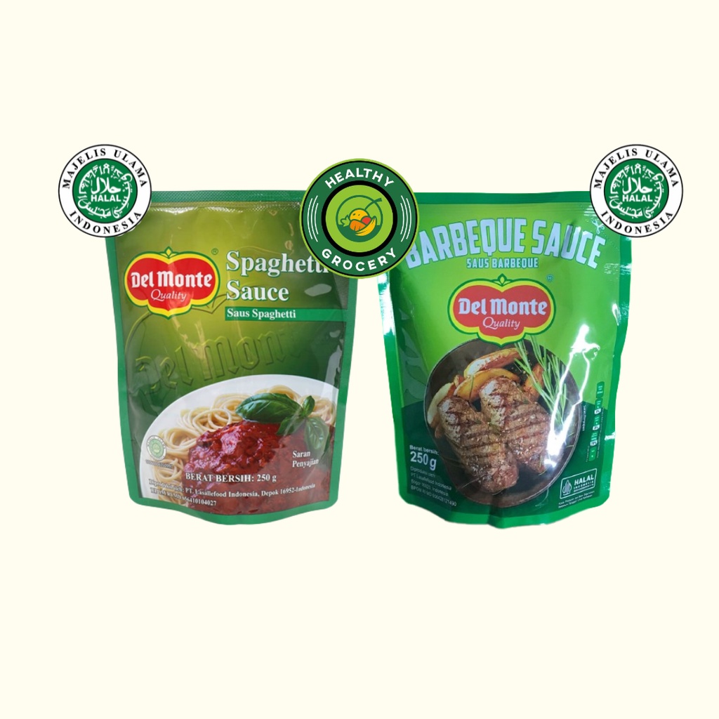 Jual Del Monte Sauce 250gr / Barbeque / Spaghetty / Pouch | Shopee ...