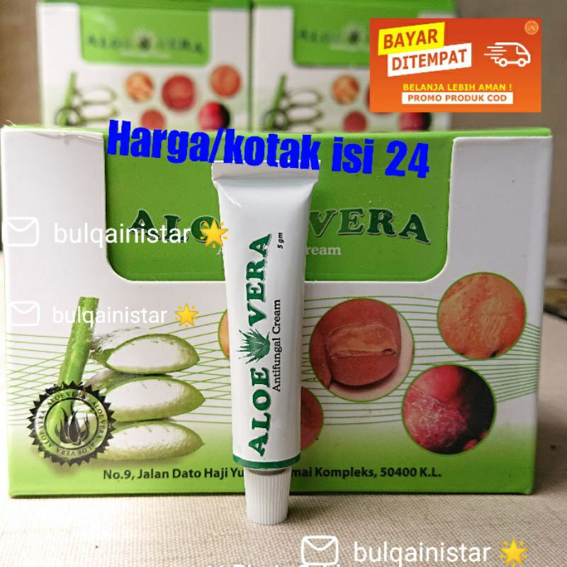 Aloevera antifungal cream 1kotak