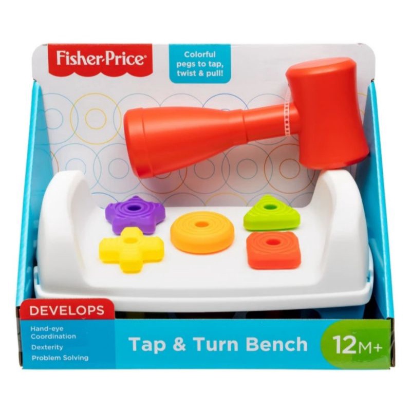 Jual FISHER PRICE TAP & TURN BENCH (GJW05) | Shopee Indonesia