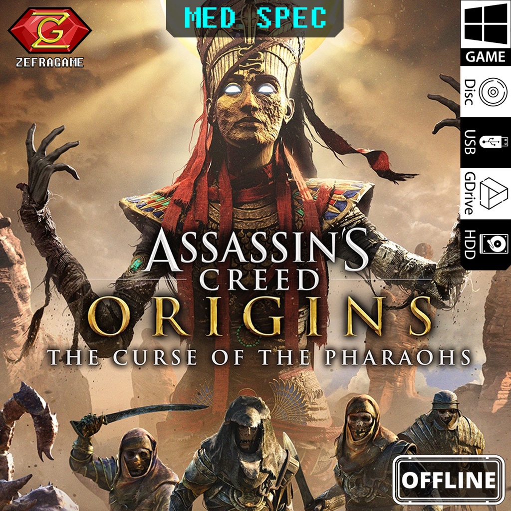 Jual Assassins Creed ORIGINS Gold Edition PC Full Version/Assassin ...