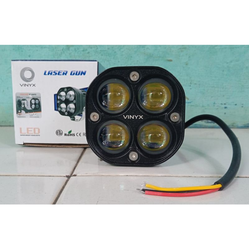 Jual Lampu Tembak Led Sorot Laser Gun D Motor Mobil Shopee Indonesia