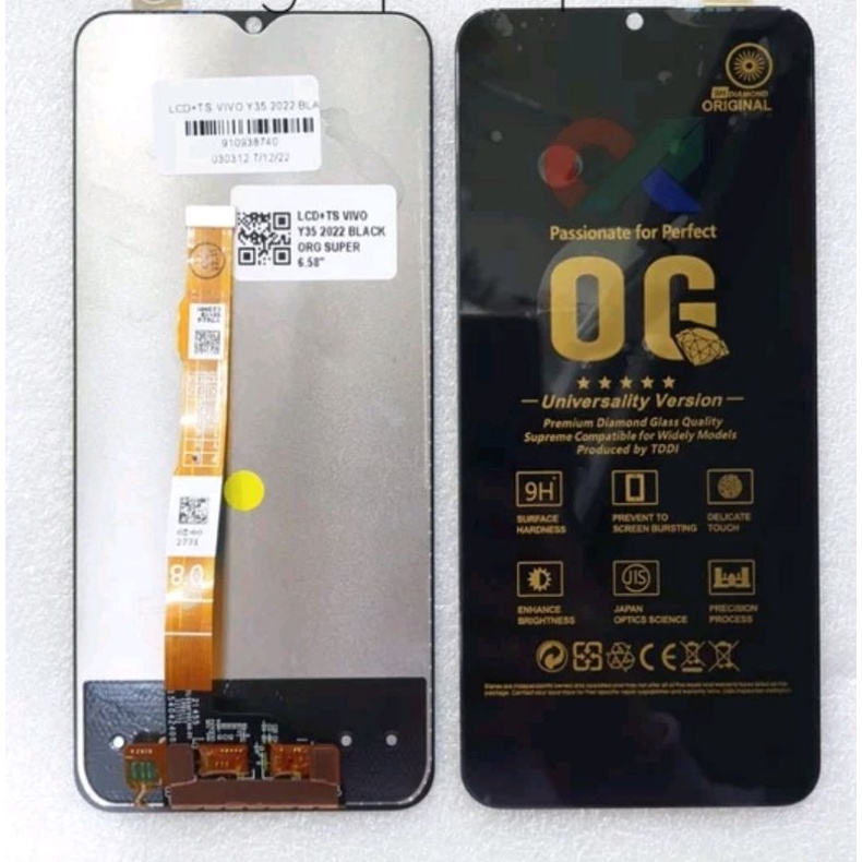 Jual Lcd Touchscreen Vivo Y35 2022 Fullset Shopee Indonesia