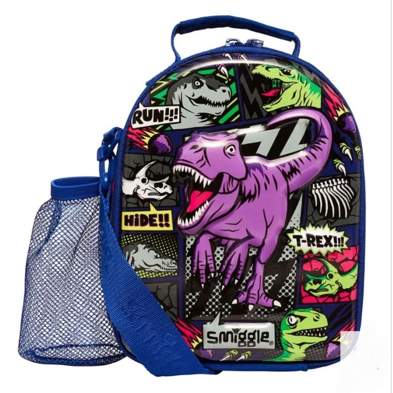 Jual Smiggle Bright Side Hardtop Curve Lunch Box With Strap (original