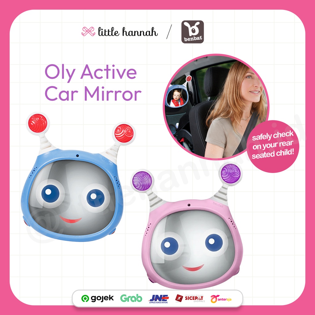 Jual Benbat Oly Active Car Mirror Cermin Mobil Bayi Belakang Spion Mobil Bayi Shopee Indonesia