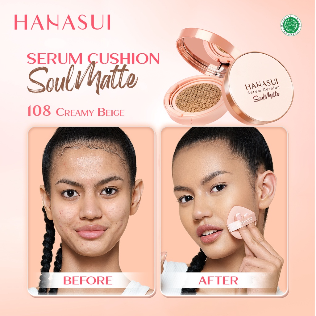 Jual Hanasui MakeUp SERI ES | Perfect Cheek Blush & Go Powder - Loose ...