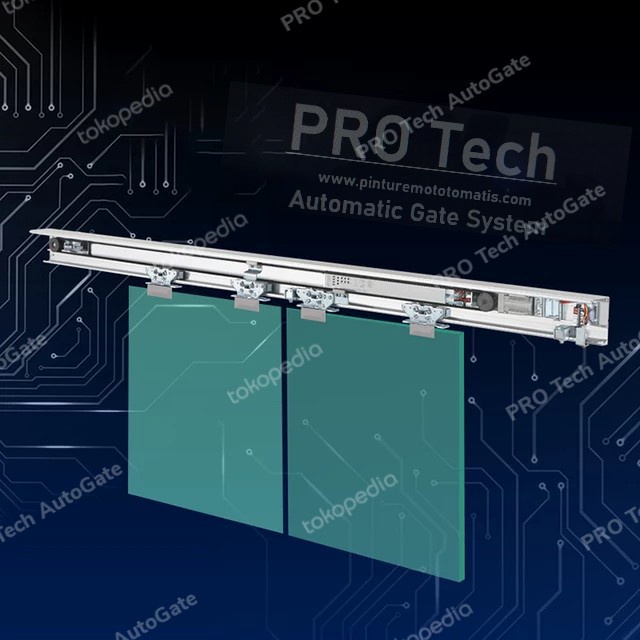 Jual Mesin Automatic Door / Pintu Otomatis Sliding Door Kaca / Kayu Shopee Indonesia