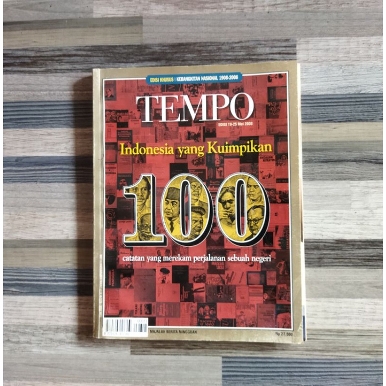 Jual TEMPO EDISI KHUSUS : 100 BUKU DAN TULISAN YANG PALING BERPENGARUH ...