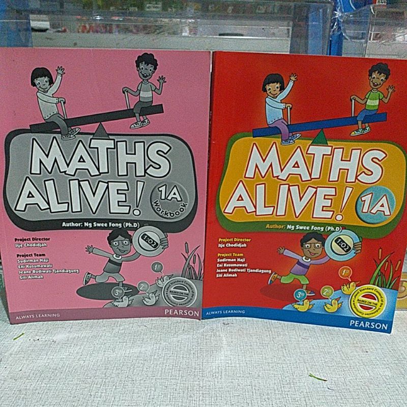 Jual buku maths alive 1 A pearson (dapat 2buku) | Shopee Indonesia